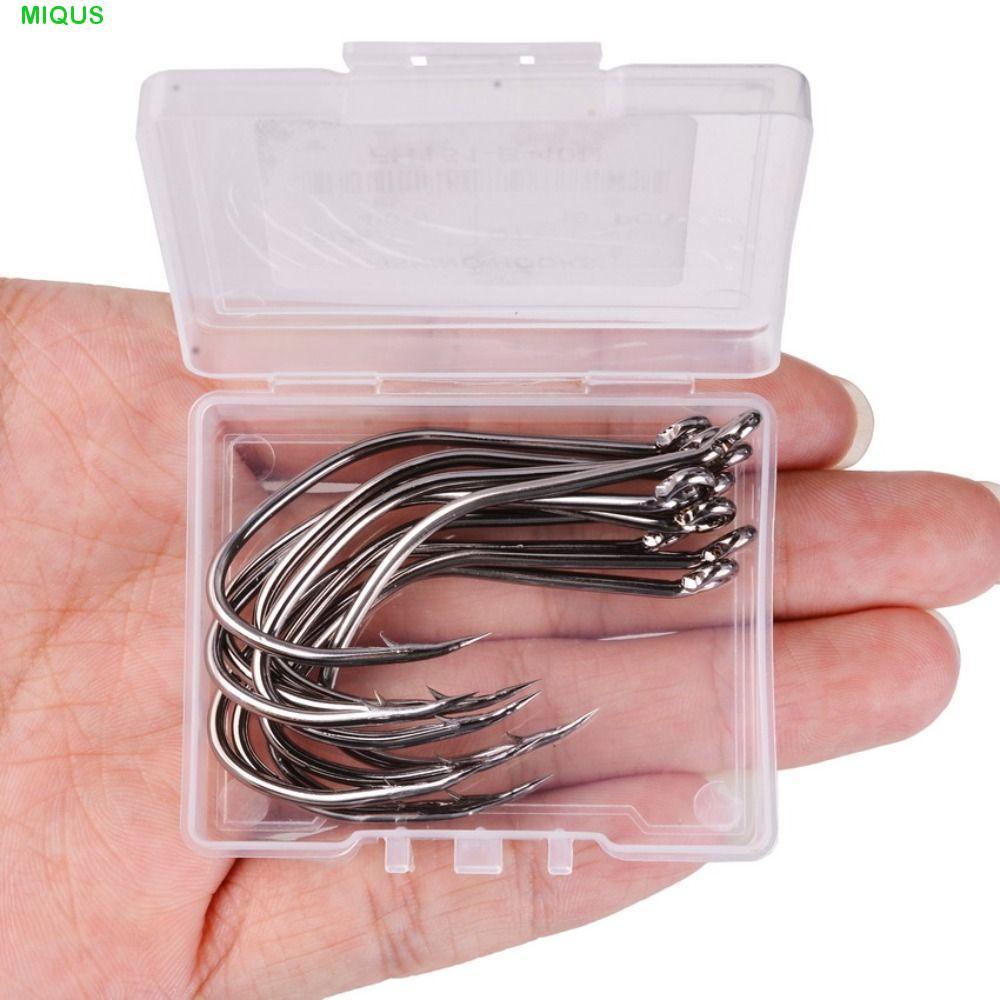 ตะขอเหล็กคาร์บอน Mustad Hooks สำหรับตกปลารูปแบบ Jig และ Fly Fishing