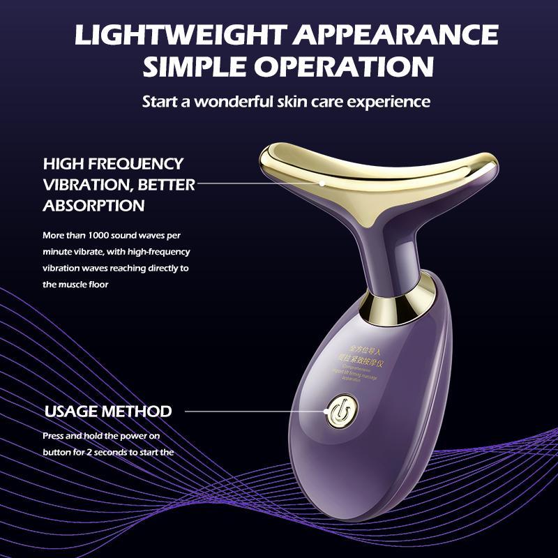 Popular~Facial Massager High-Frequency Vibration Beauty Device3z