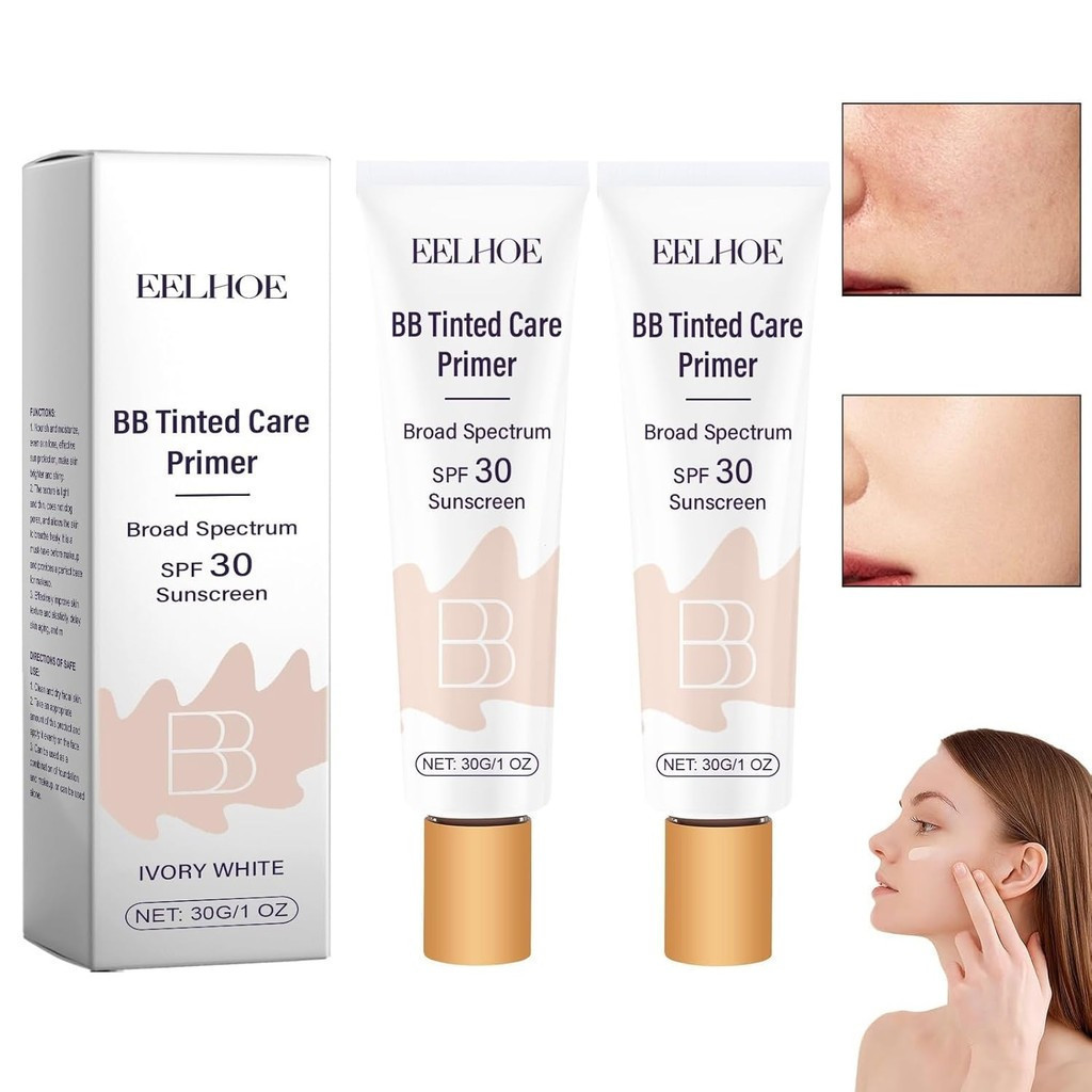 2 ชิ้น BB Blur Coloured Moisturizer SPF 30, BB Coloured Care Primer, BB Cream Coloured Moisturizer ใ