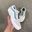 Vans Vans old skool White Grey Green Mens Shoes Womens Shoes Canvas Shoes Low-Top Sneakers