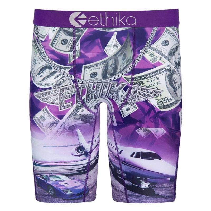 กางเกงในชาย men underwear Ethika Mens Longened Hip-Hop Anti-Wear Fitness Under