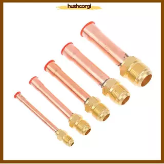 [hushcorgi] 45 องศา SAE 1/4 "3/8" 1/2/8" 3/4" Flare Connector ท่อทองแดงทองเหลืองข้อต่อสําหรับเครื่องปรับอากาศเครื่องใช้ในครัวเรือนอุปกรณ์สต็อกใหม่