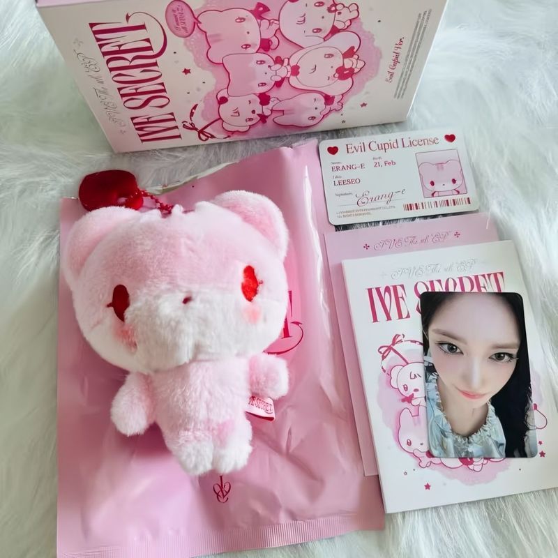 Ive Mini 4 ตุ๊กตาอัลบั้ม secret Mini 4th Series ตุ๊กตาตุ๊กตา Zhang Yuanying An Youzhen Photocard/m4.