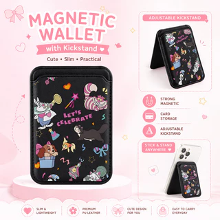 Circus Animal Patterns Wallet for iPhone 17 16 15 14 13 12 pro Max 17promax 17pro Card Phone Holder for Case Pocket Cover