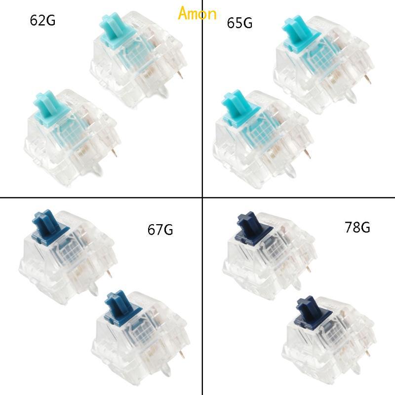 Amon กันฝุ่น Liner Axis Switch Zilent V2 Mechanical Keyboard MX Switches