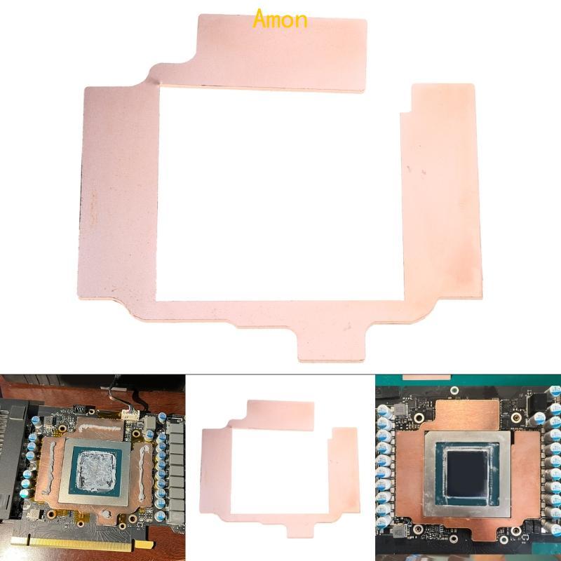 Amon GPU VRAM Memory Cooler แผ่นความร้อนฮีทซิงค์ทองแดงรองรับ 3080ti 3090 3090ti