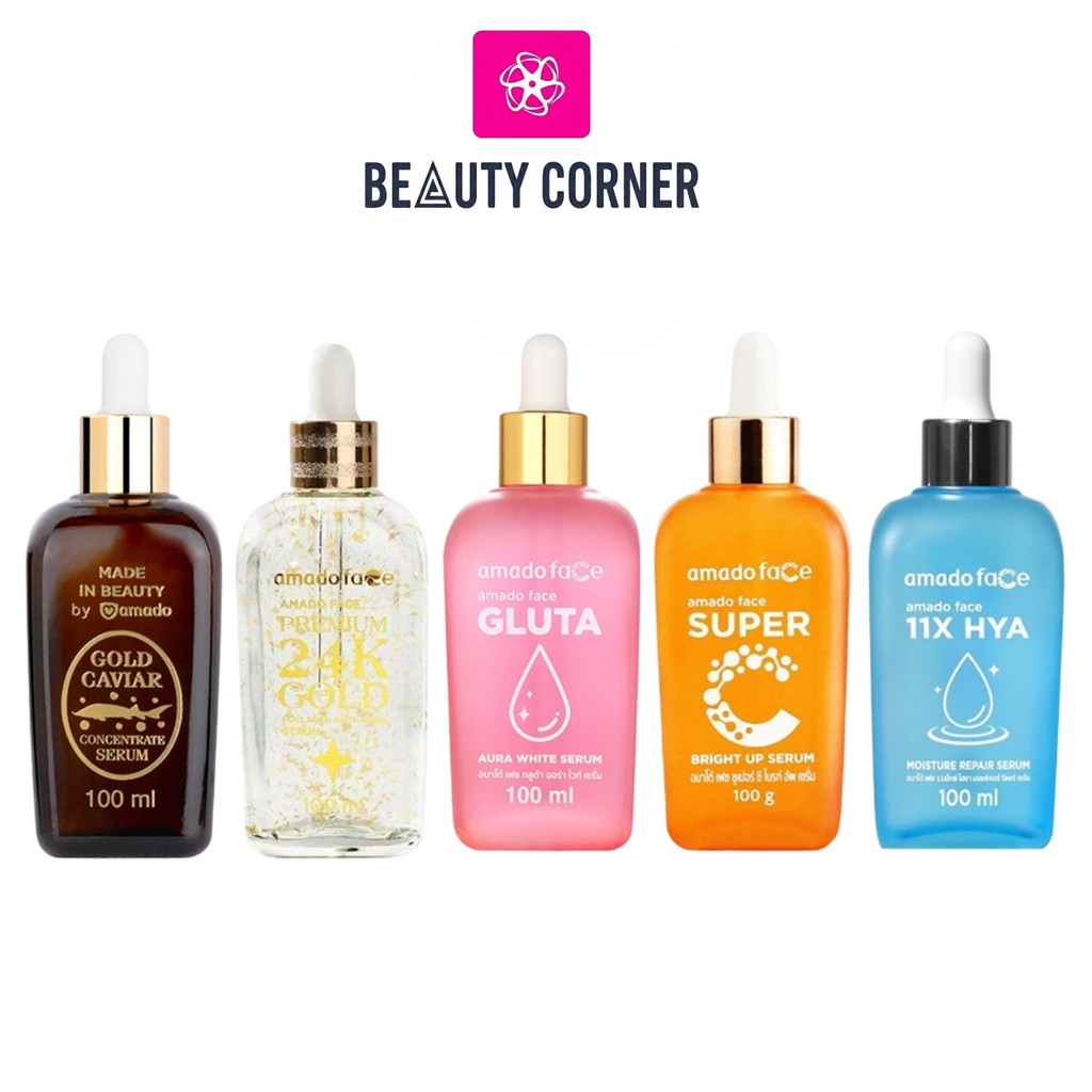 Amado Gold Caviar อมาโด้ โกล์ด คาเวียร์ / อมาโด้ ซุปเปอร์ ซี / อมาโด้ กลูต้า เซรั่ม