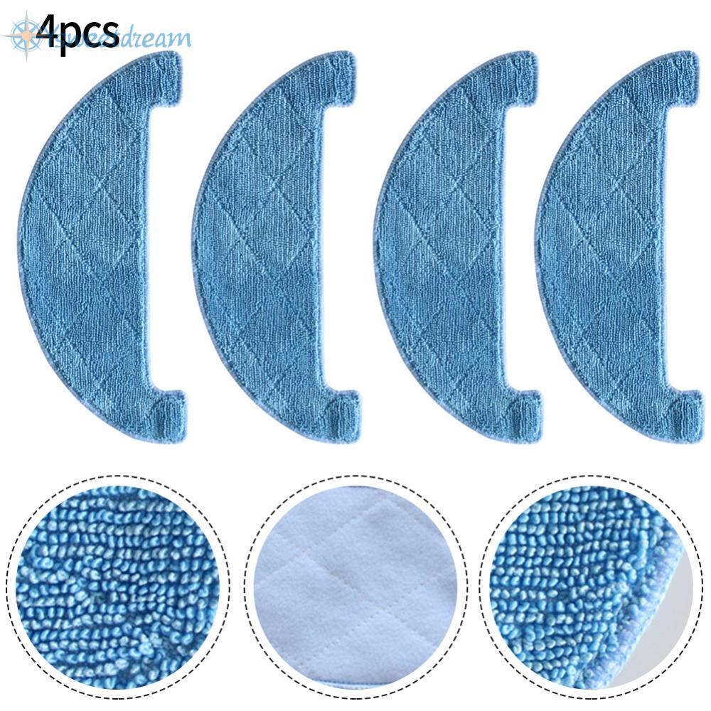 【SWTDRM】Mopping Pad 4 PCS/Set A7 A80 A9S Cleaning Cloth For DEXP For ILife Robot