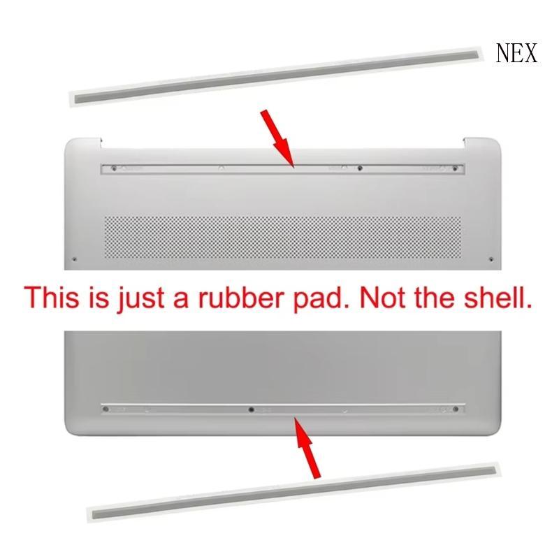 NEX 2 ชิ้นแล็ปท็อปยางฟุต NonSlip ด้านล่างกรณี Pad สําหรับ 15SFR FQ 15-DY EF TPN-Q222 Q230 เท้า Pad