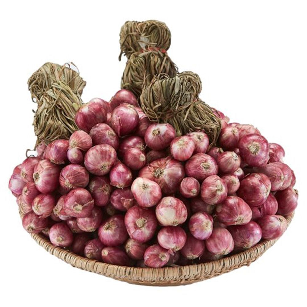 [สินค้าส่งด่วน] หอมแดงจุก แพ็คละ DECORATED RED SHALLOT PACK ราคาถูก Shopee Lazada