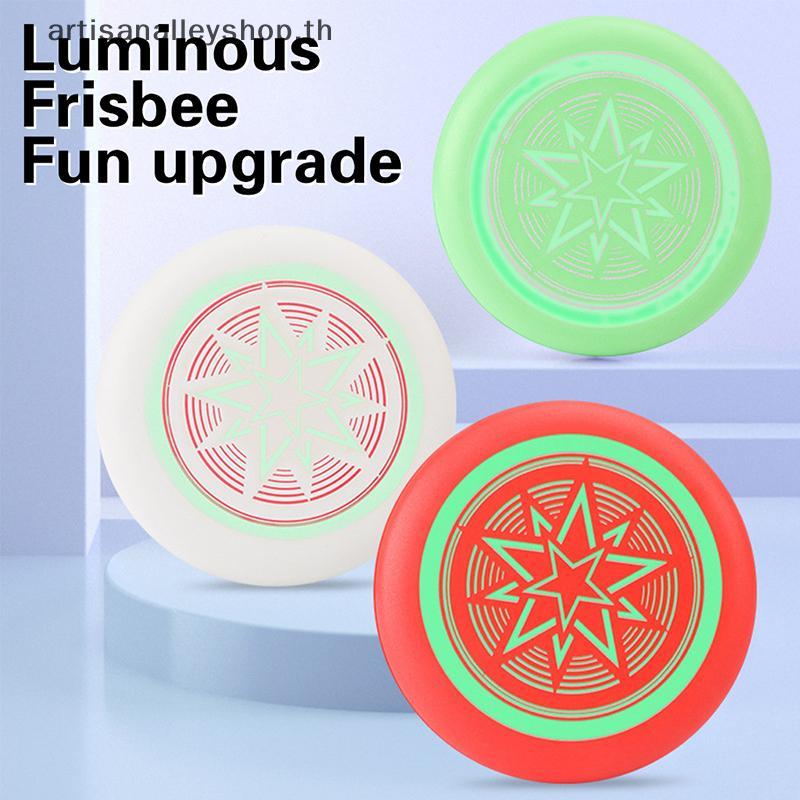 [artisanalleyshop] Luminous Swivel Flying Discs Professional Throwing Disc 7.87in น้ําหนักเบาสําหรับ