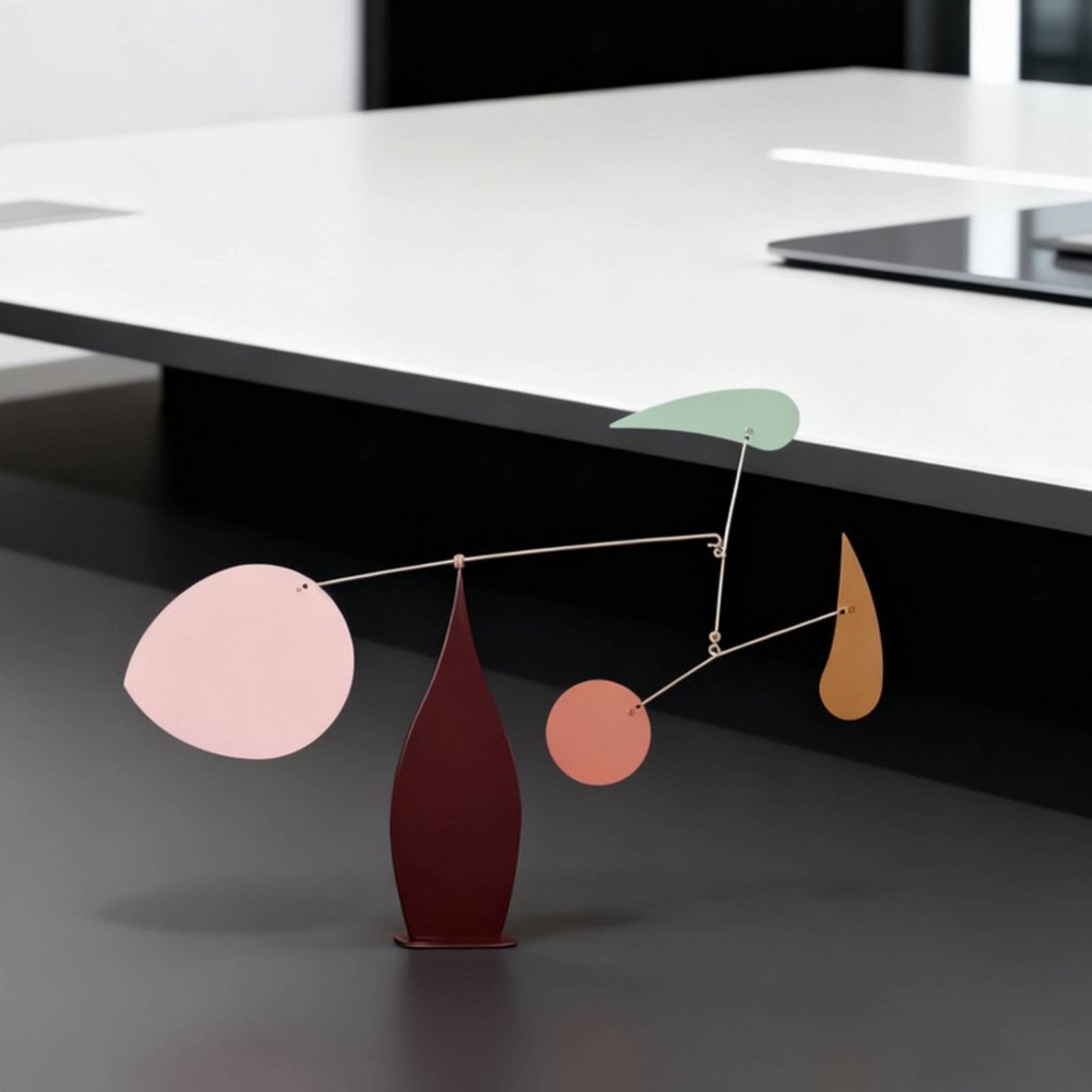 การออกแบบที่ทันสมัย Kinetic Art Sculpture Interactive Dynamic Balancing Sculpture Calming สําหรับ En