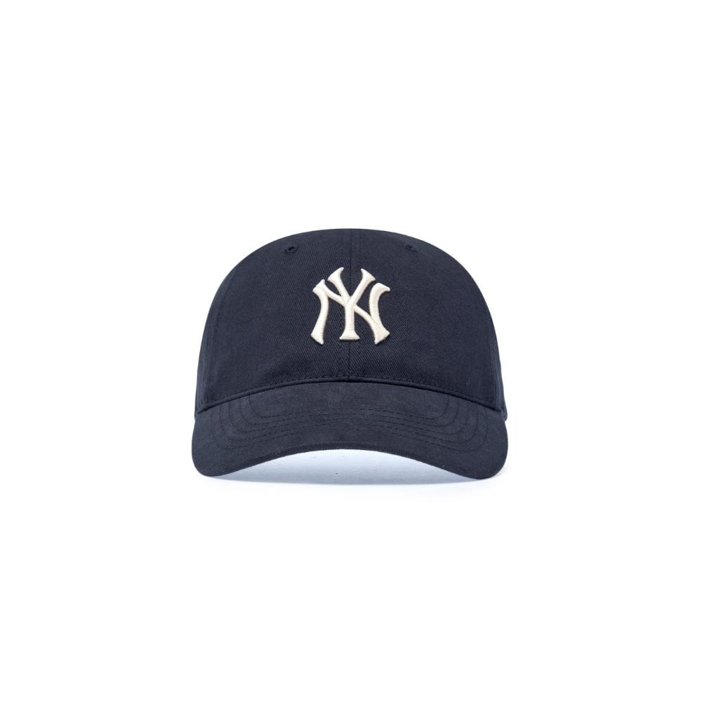 MLB หมวกแก๊ป ยูนิเซ็กส์ Peach Twill Structured Ball Cap รุ่น 3ACPB135N 50NYS สีน้ำเงิน ราคา ถูกที่สุด ดีลบีเคเค แกลเลอรีภาพที่ 3