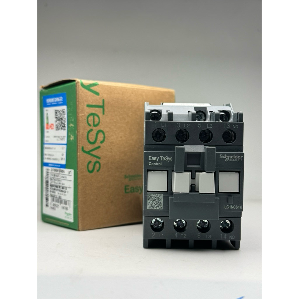 ใหม่ แมกเนติก Schneider Electric EasyPact D5N Contactor 6A LC1N0610 LC1N0610M5N AC 220V coil. trusty