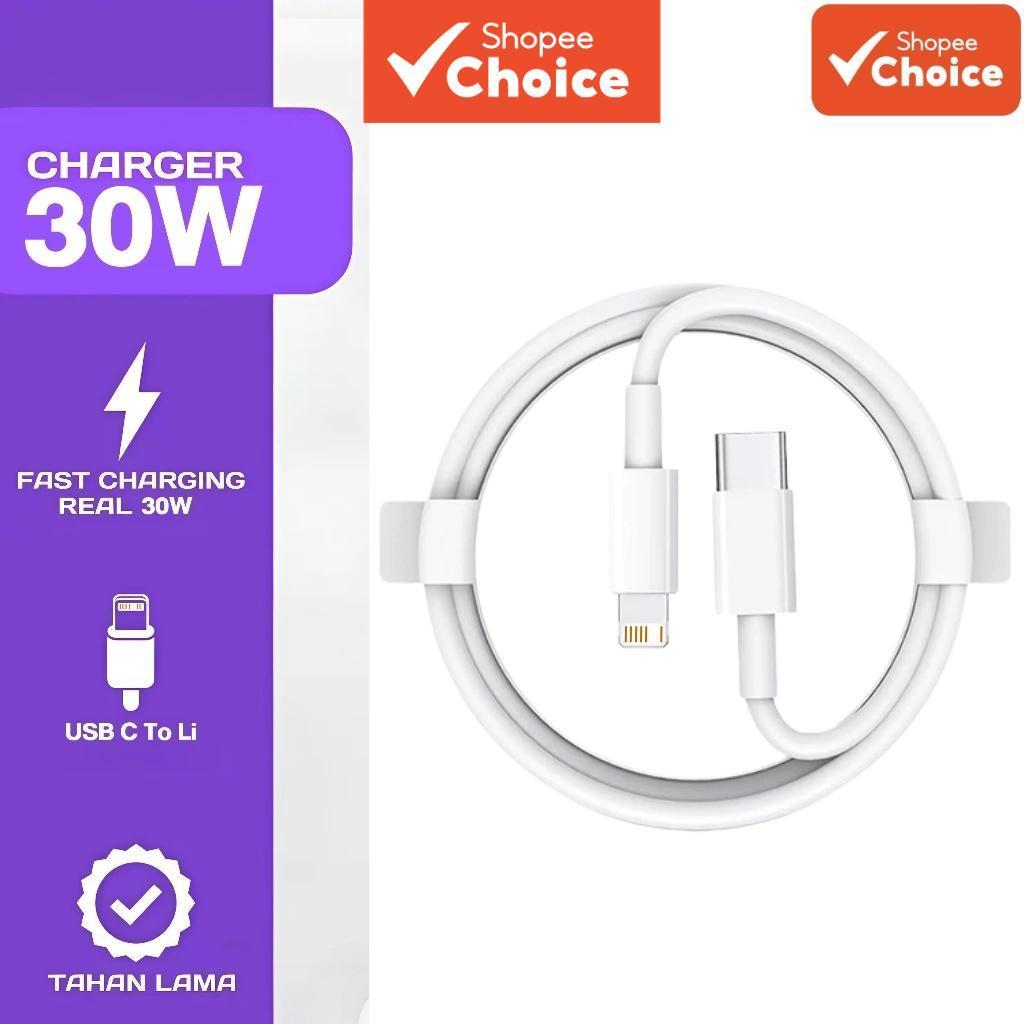 สายชาร์จเร็ว PD 30W 45W Type-C to Li สําหรับ iPhone 7 8 9 X XS XR 12 13 14 Pro Max และ Pad