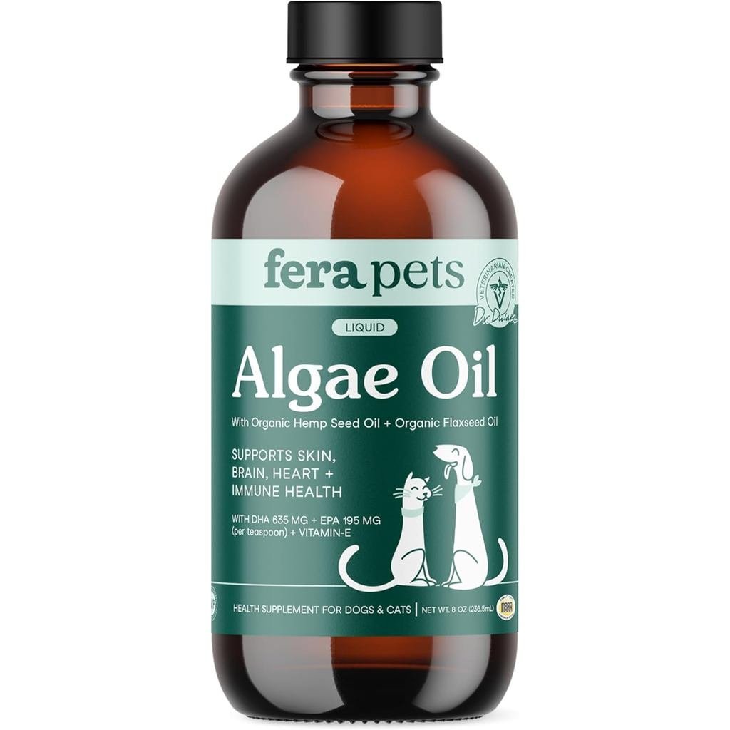 Fera s Algae Oil s & s Omega 3 Oil Immune Heart Skin and t port ประกอบด้วย E Organic Seed & Flaxseed