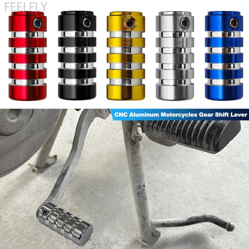 FEELFLY รถจักรยานยนต์เกียร์ Shift Lever Cover ทนต่อการสึกหรอเกียร์ Protector G6V9