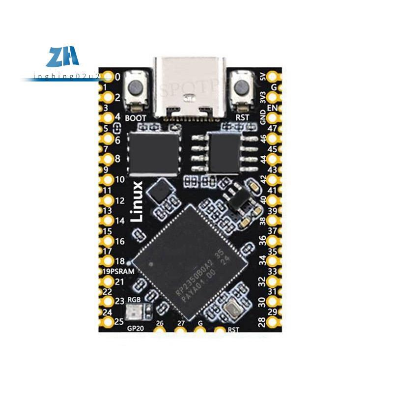 สําหรับ 2 RP2350B Linux Mini Development Board พร้อม PSRAM-8MB Full 48 GPIOs เอาต์พุตสําหรับ Linux
