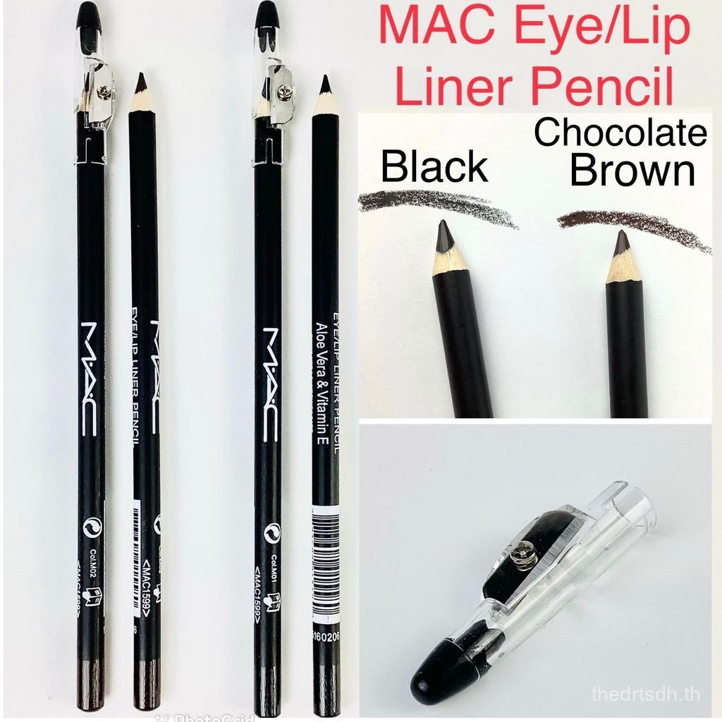 (จัดส่งวันนี้/จัดส่งในวันเดียวกัน) Sharpener Eye/Lip Liner Pencil Vitamin E & Aloe Vera Eye/Lip Penc