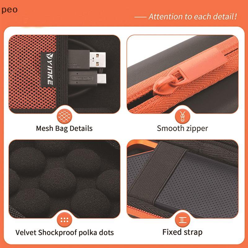 [PEO] เคสแข็งสําหรับ MP3/MP4/SanDisk Extreme Pro/SanDisk Extreme แบบพกพาภายนอก SSD 1TB/2TB/4TB,กระเป