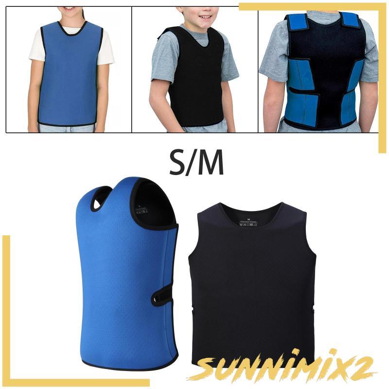 [Sunnimix2] Compression Vest, Sensory Compression Vest, Weighted Vest, Adjustable Fitness Vest, Supp