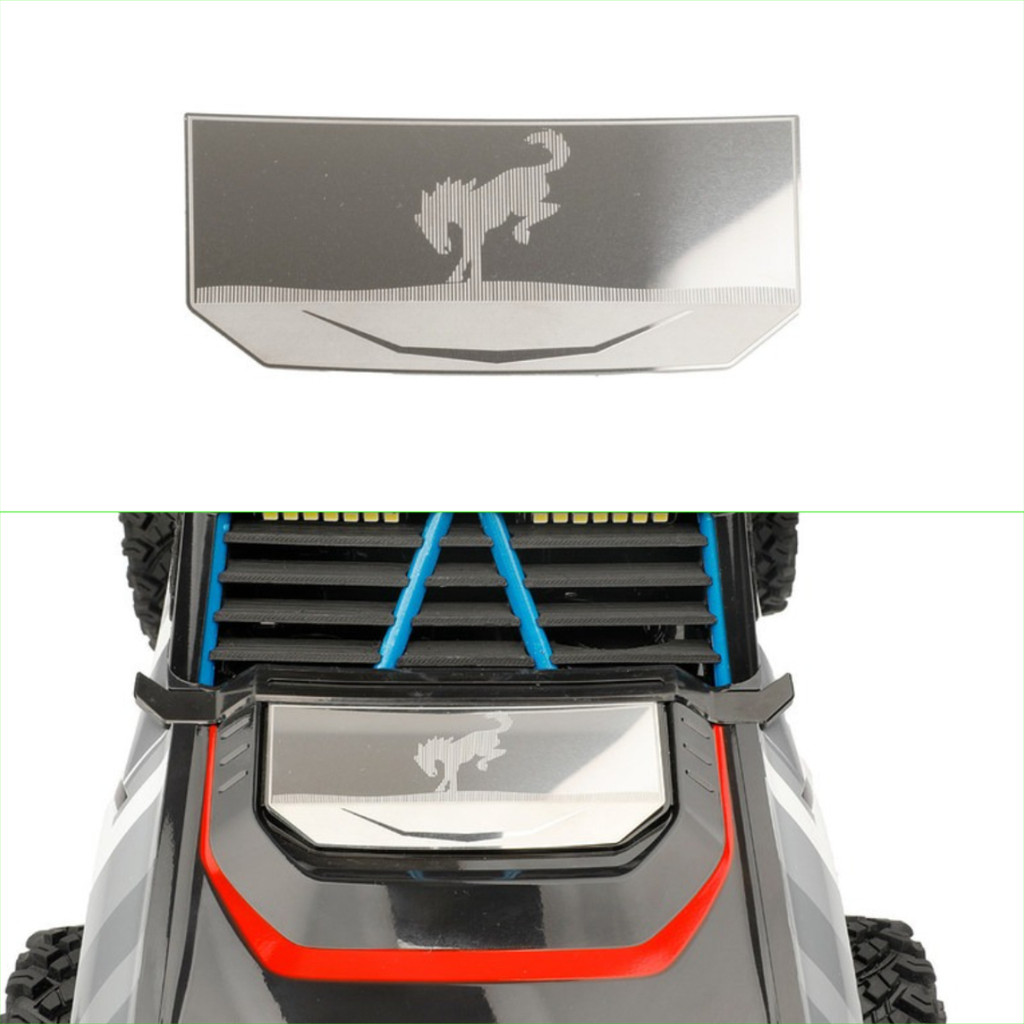สเก็ตบอร์ดป้องกันจําลองสําหรับ MJX 1/12 H12P RC Crawler รถ