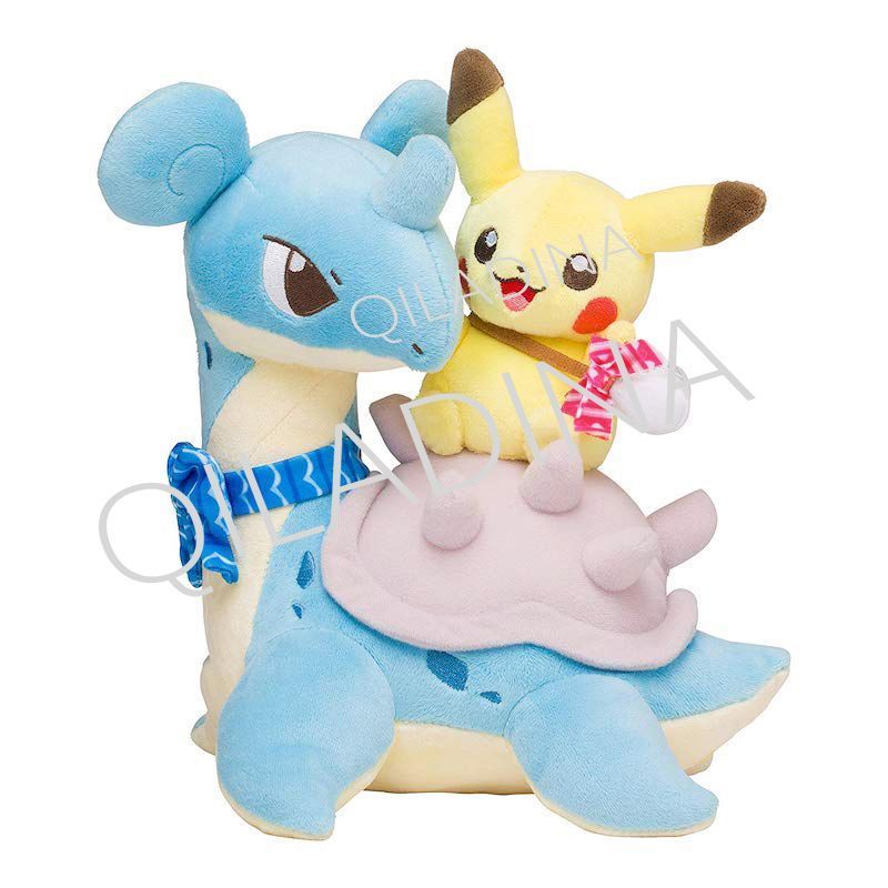 【พร้อมส่ง】ตุ๊กตา pokemon ตุ๊กตาโปเกม่อน plush doll plushie Elf Riding Dragon Pika Super ตุ๊กตา Plush Travel Water Toby Karaplace ของเล่น