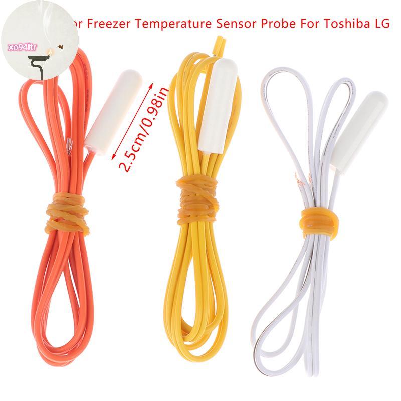 XOITR 2.1 K/5 K/10 K ตู้เย็นตู้แช่แข็งอุณหภูมิเซนเซอร์อุณหภูมิ probe สําหรับ Toshiba LG universal fr