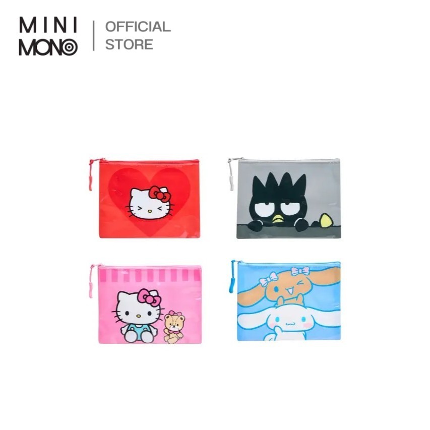 Mini Mono x Sanrio กระเป๋าใส่เหรียญ ลายตัวละคร Sanrio ไซส์ M