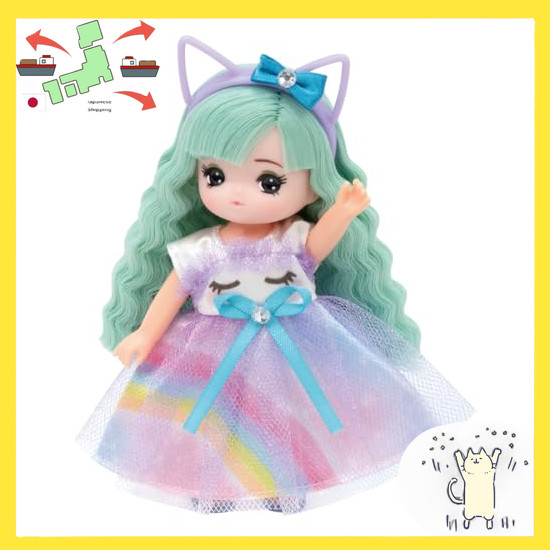 [Japanese Version] Licca TAKARA TOMY "Licca-chan Doll LD-26 Yumekawa MIKI-chan" dress-up doll playth