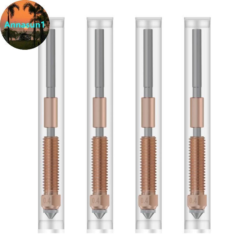 Annasun Creality Qui Swap ชุดหัวฉีดสําหรับ K1C K1 Max K1 SE 3D เครื่องพิมพ์ทนความร้อนหัวฉีดความแม่นย