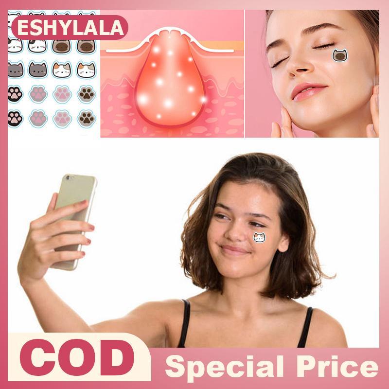 [Bea-t] 96 ชิ้น Cats Paw Acne Pimple Patch Stier Treatment Pimple Remover Tool Blemish Spot Facial M