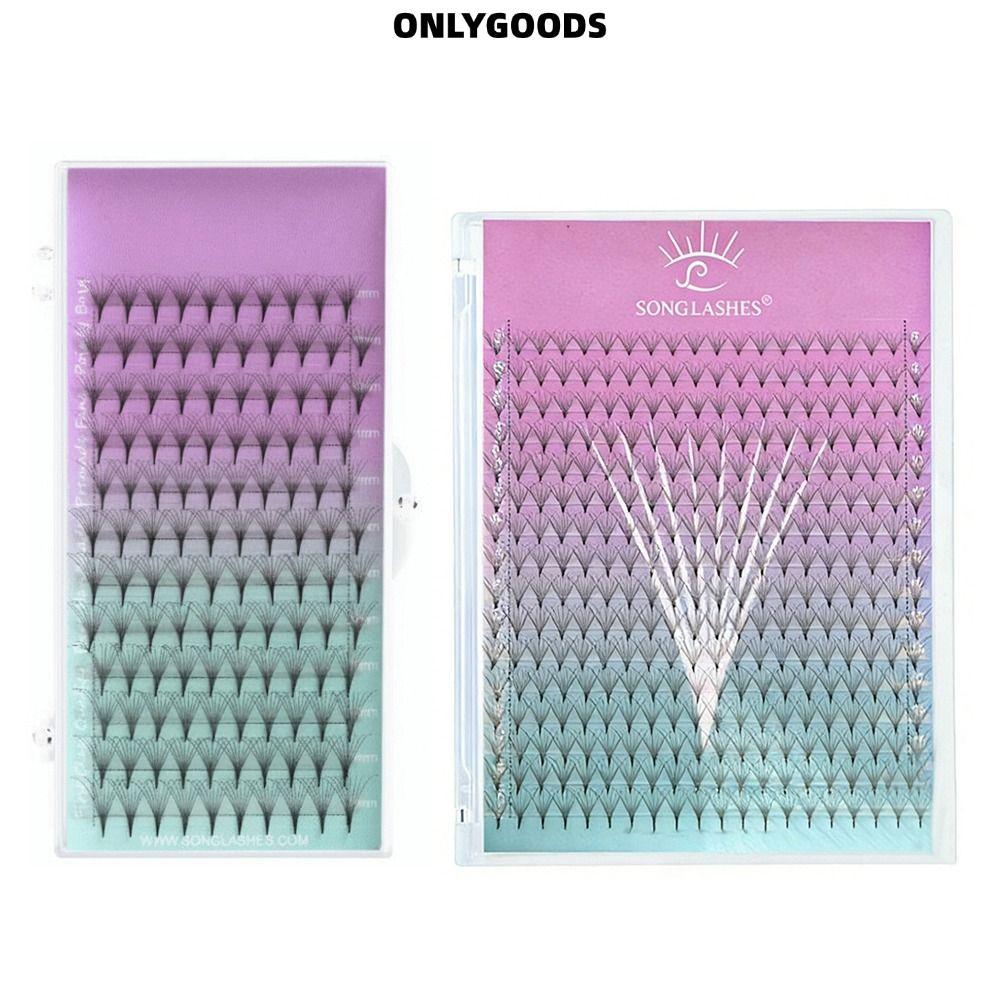 ONLYGOODS ขนตาปลอม, 6D Volume 8D Volume ขนตาประดิษฐ์, Professional Grade Sharp Thin PBT วัสดุ Grafti