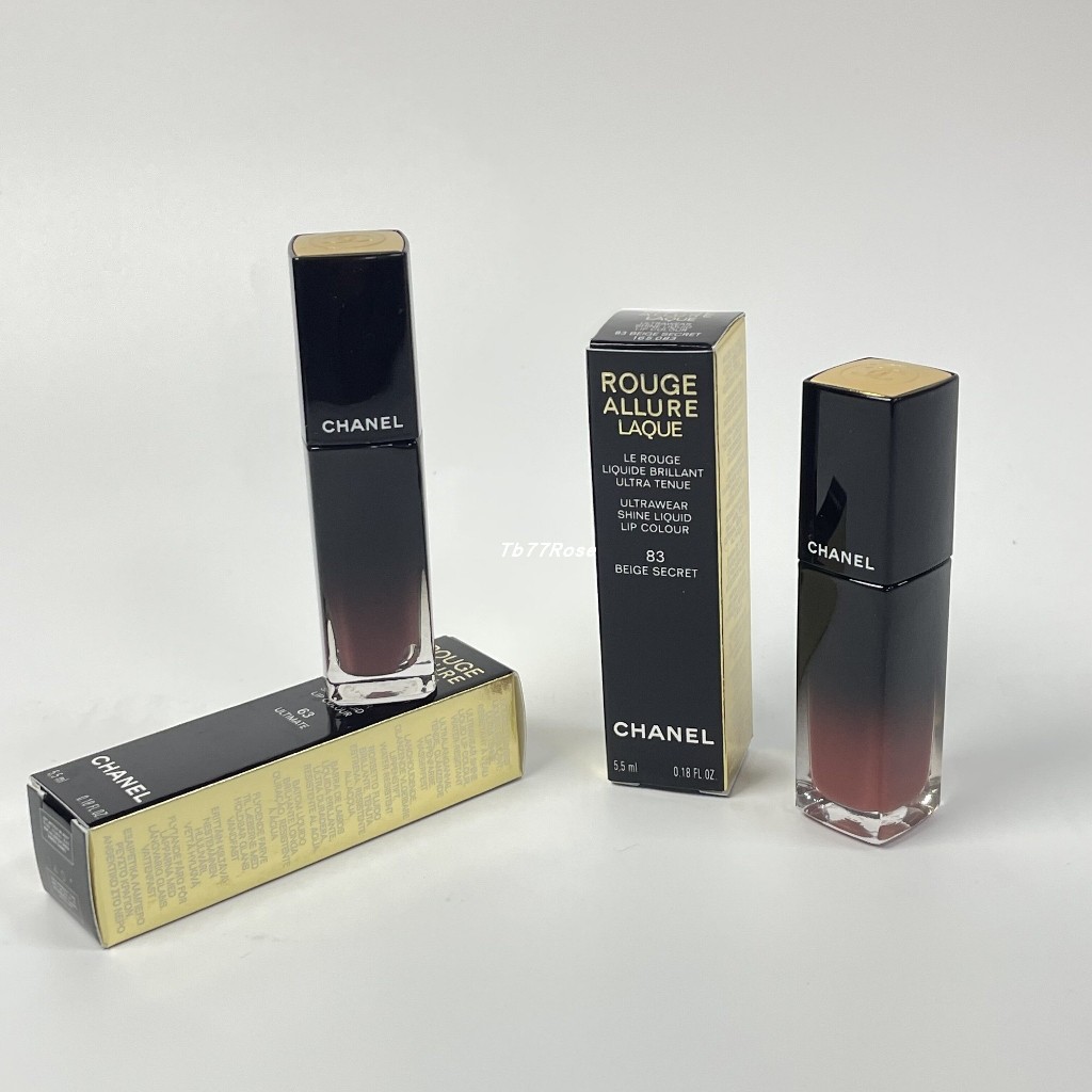 จัดส่งรวดเร็ว 🍄 ของแท้💯 Chanel rouge allure laque 5.5 ml สี 62, 63, 75, 82, 83