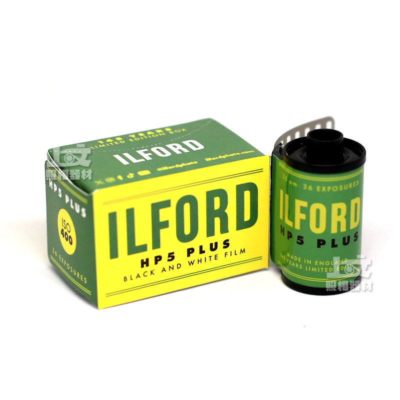 ฟิล์ม British Original Ilfo 145th Anniversary Limited Edition ILFORD HP5 400 135 ฟิล์มขาวดํา มิถุนาย