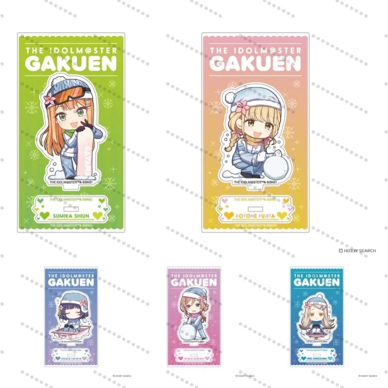 Standee Gakuen Idolmaster micha รุ่นสําหรับโต๊ะเรียนตกแต่ง 10 ซม.อะนิเมะ Idolm@ster Gakuen น่ารักสะส