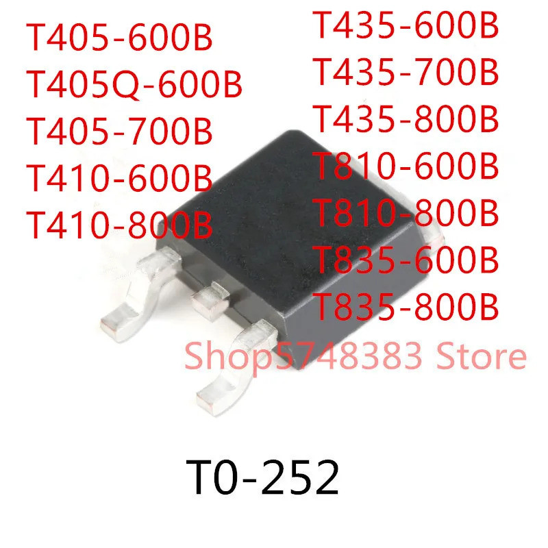 5PCS T405-600B T405Q-600B T405-700B T410-600B T410-800B T435-600B T435-700B T435-800B T810-600B T810