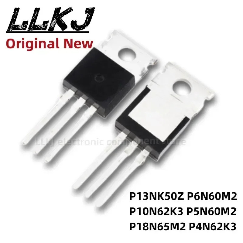 1-5PCS STP13NK50Z P6N60M2 P10N62K3 P5N60M2 P18N65M2 P4N62K3 TO-220 FET Field-effect ทรานซิสเตอร์