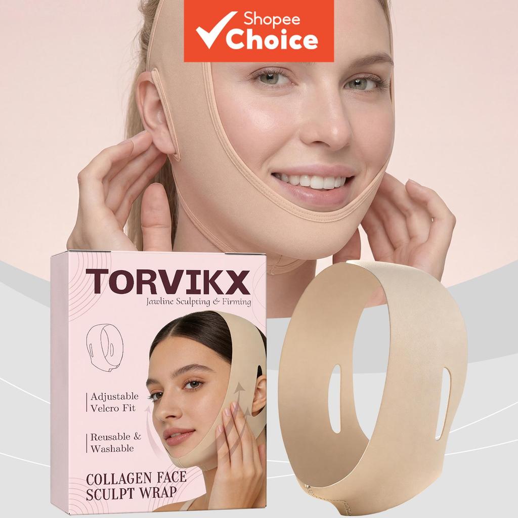 Hydrolyzed Collagen Infusion V-Line Lifting Patch สําหรับกระชับใบหน้าและลดคางสองชั้น