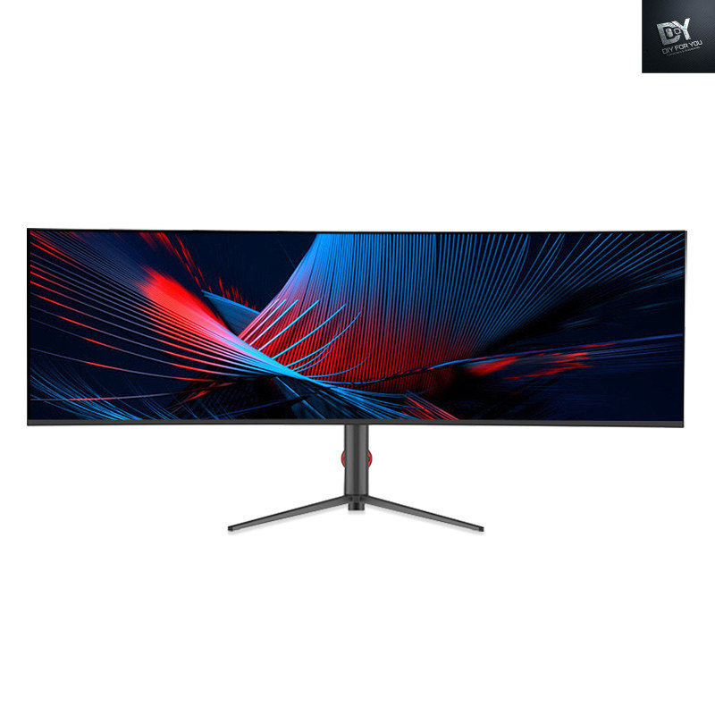 Dfy 49 นิ้ว 5K 144Hz Gaming Curved IPS Lift คอมพิวเตอร์เดสก์ท็อปพร้อมจอแสดงผลหน้าจอปลา 40 นิ้ว