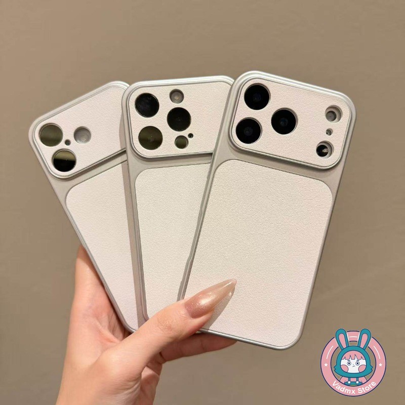 หนัง PU สีขาวเคสโทรศัพท์สําหรับ Vivo Y21D Y29 Y29S Y29T Y28 Y28E Y28S Y27 Y21S Y21T Y21E Y20A Y20S Y