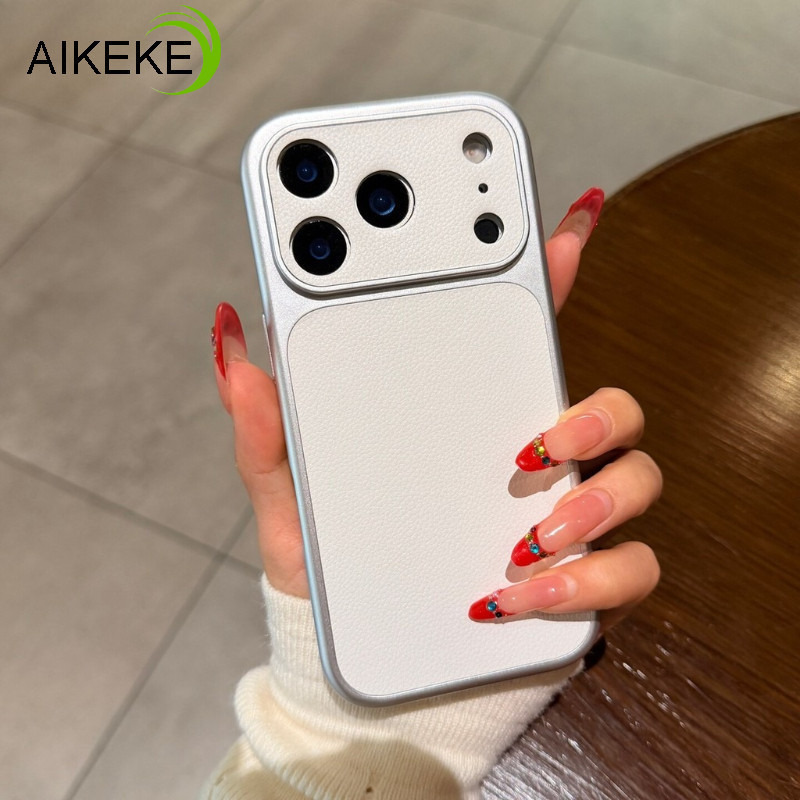 Elegant สีขาว PU หนังสําหรับ Realme GT8 Pro GT 7T GT6 6T Neo 7X 6 SE P4 P3 Lite P1 ความเร็ว V70S V25