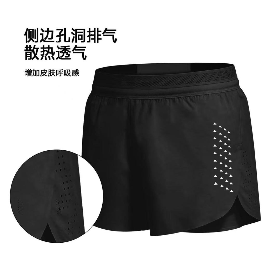 [Customized] Lightweight Nylon Sports Shorts Baby Boy and Girl Summer Breathable Quick-Drying Marath