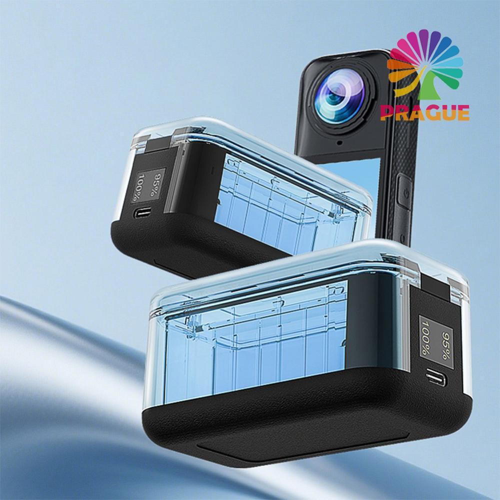 สําหรับ X5 Battery Charger Case Dual-Slot Digital Display อะไหล่แบตเตอรี่