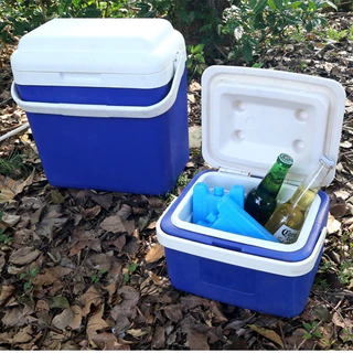 เจลทำความเย็นแบบ กล่องแช่แข็ง ปิคนิคคูลเลอร์ fresh-keeping ice box แผ่นเจลเย็นเก็บความเย็นได้นาน พกพาสะดวก ทนทาน ใช้เก็บอาหารสด รักษาอุณหภูมิได้ดี