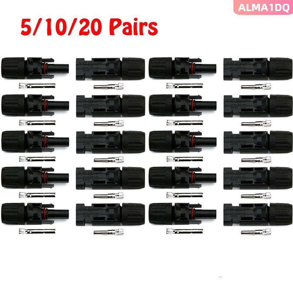 ALMA1DQ 5/10/20 คู่ MC4 30A ปฏิบัติอะแดปเตอร์คุณภาพสูงชายหญิง