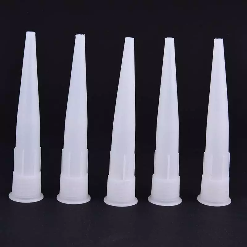 [hushcorgi] 20 ชิ้น Universal Caulking หัวฉีดแก้วกาวเคล็ดลับปากเครื่องมือก่อสร้างบ้านใหม่สต็อก