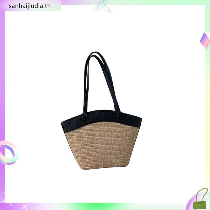Zata tote bag/กระเป๋าโท้ทเกาหลี/กระเป๋าสาน