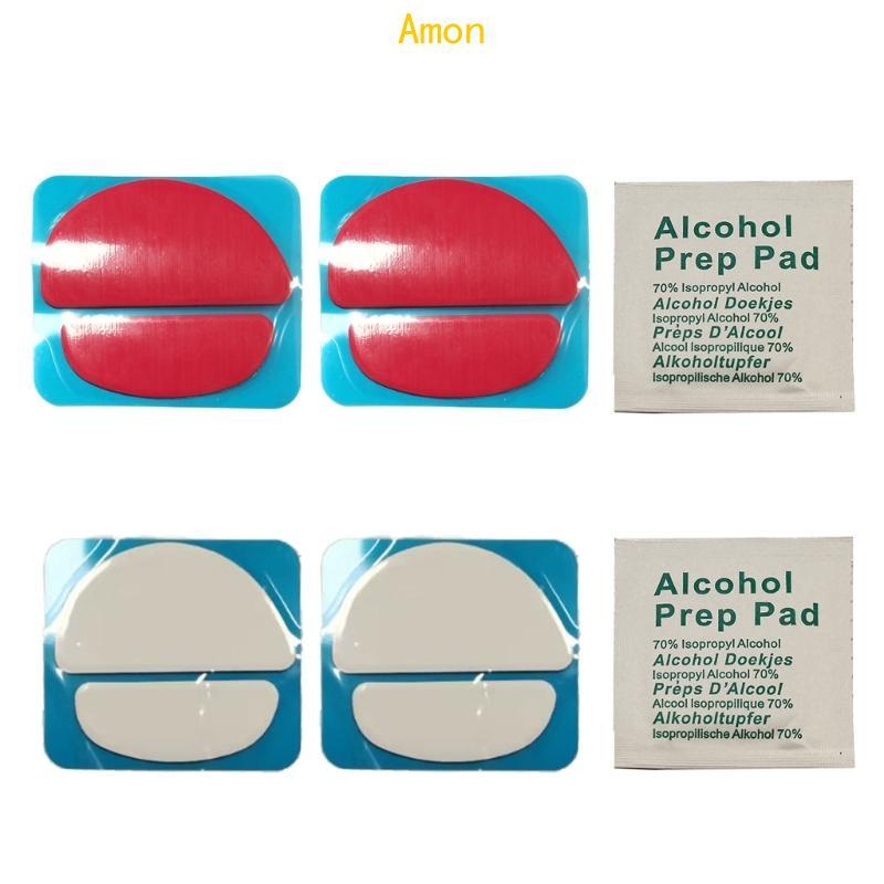 Amon 2Set Mouse Skates Glide Feet Pads Mouse Feet Sticker for Zowie EC1-A EC2-A EVO Mouse Rounded Cu
