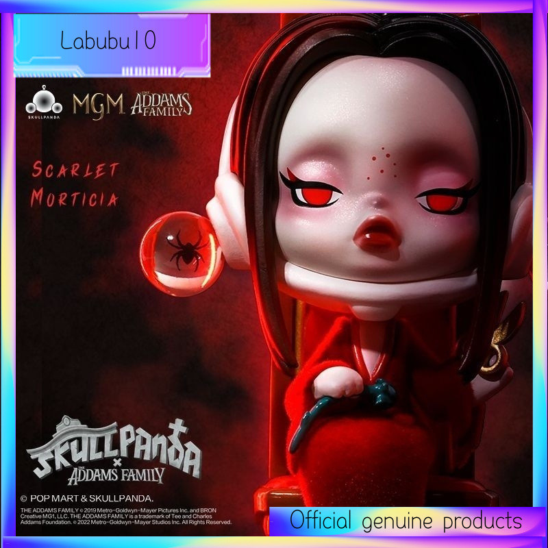 SKULLPANDA Adams Family Series Figures Gifts